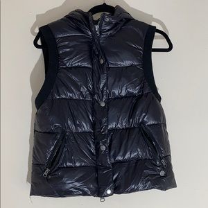 Urban Outfitters Without Walls Black Puffy Vest